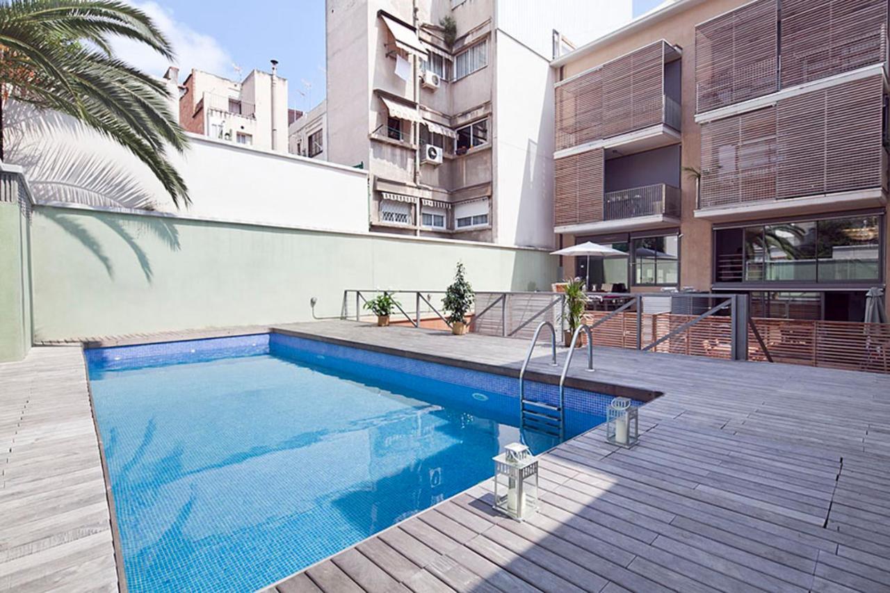 Apartment Barcelona Rentals - Gracia Pool Apartments Center Buitenkant foto